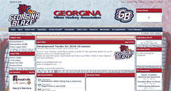 Desktop Screenshot of georginahockey.com